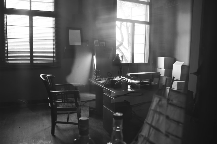 Investigation stock image