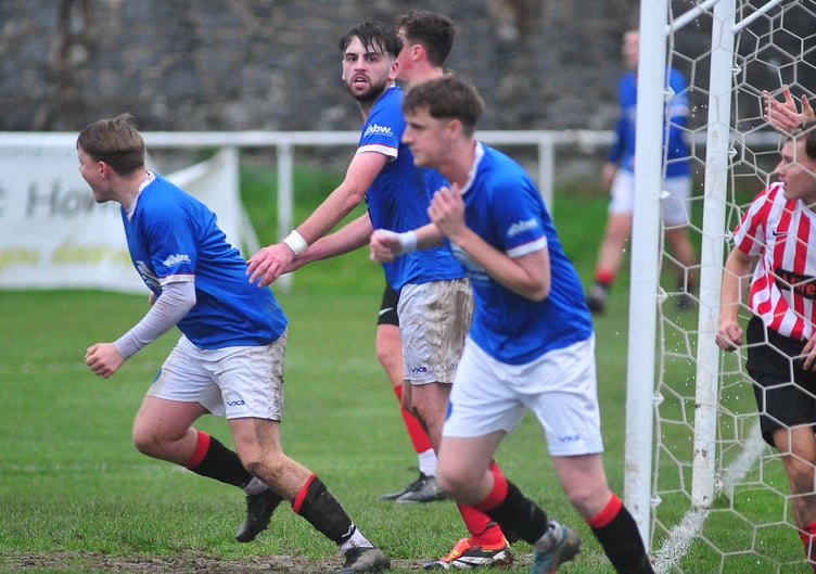 South Devon Football League Premier Division.  Newton Abbot Spurs Reserves versus Elburton Villa Reserves. A 3-2 home win for Spurs