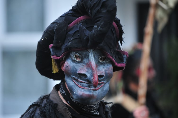 Teignmouth. Folk Preservation Society Samhain tradition