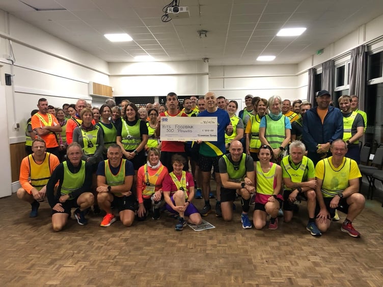 Teignbridge Trotters make HITS donation