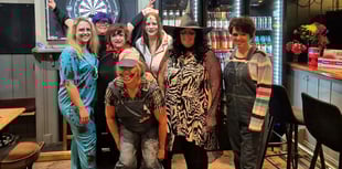 Devilish darts from Wolborough Wags