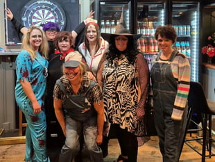 Devilish darts from Wolborough Wags