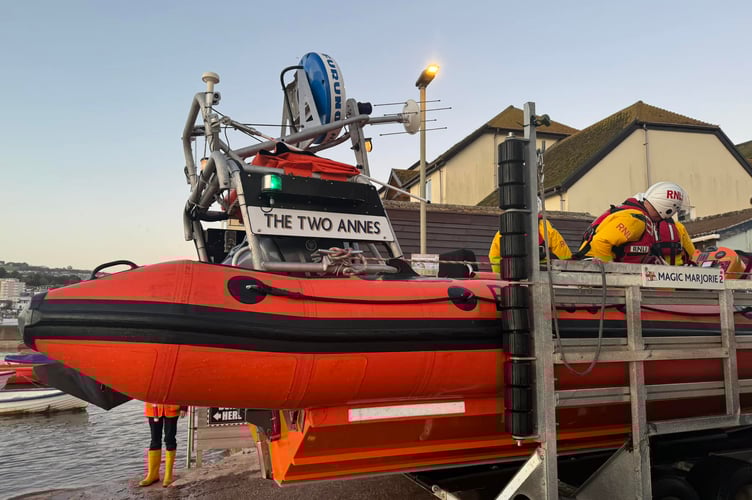 The Two Annes is retiring from RNLI Teignmouth after 18 years' service