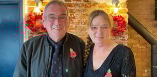 Couple celebrates 30 years of organising Teignmouth’s Poppy Appeal