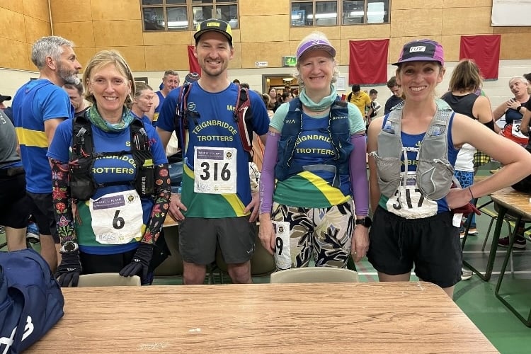 The Trotters' Cornish marathon posse