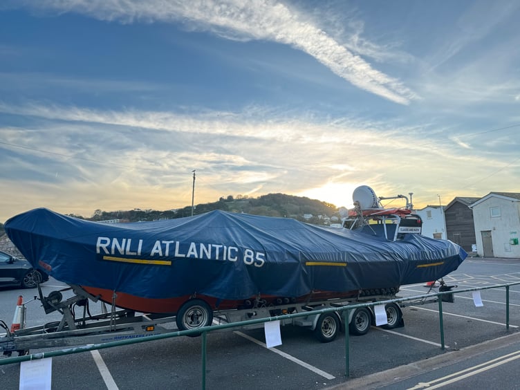 Teignmouth's new lifeboat, Claude and Kath