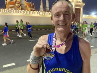 Chris Andrews attacks Bangkok half-marathon