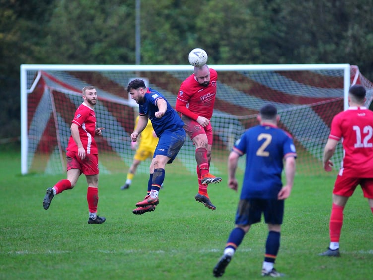 South Devon Football League Premier Division. Kingsteignton Athletic versus East Allington . A 4-2 home win for The Rams
