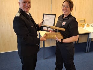 New firefighter recruits excel