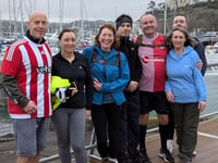 Charity walkers raise £1,300
