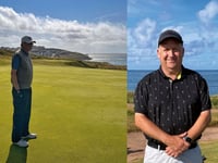 Devon duo releasing extensive golfing book