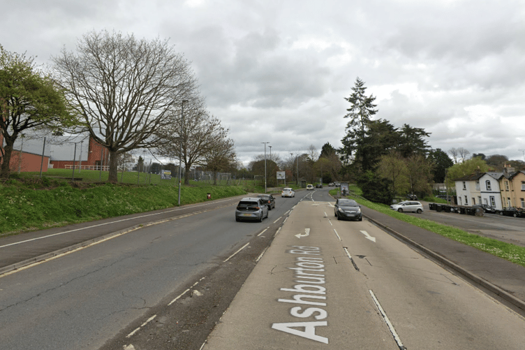 The boy was taken to Torbay Hospital after being hit by the bus