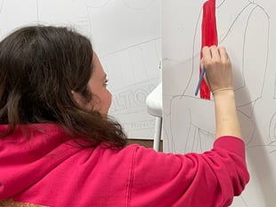 Players mural to mark diamond anniversary