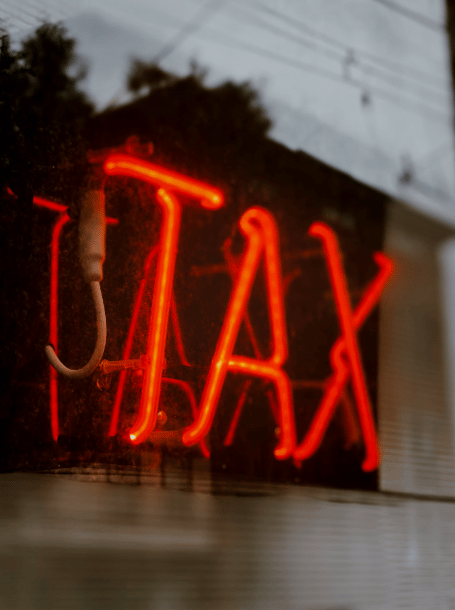 Tax stock image 