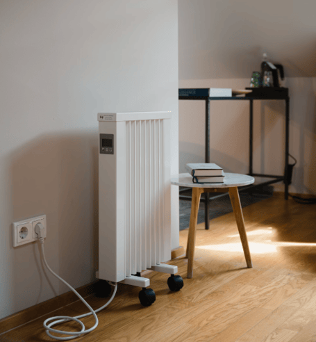 Heater stock image