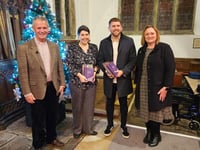 Two headteachers commissioned at Christingle Service