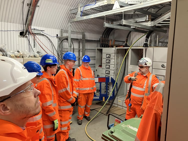 UTC students learn about engineering with Network Rail.