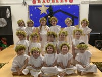 Baubles galore at school nativity 
