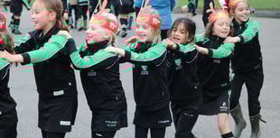 Youngsters jingle all the way for Rudolph Run