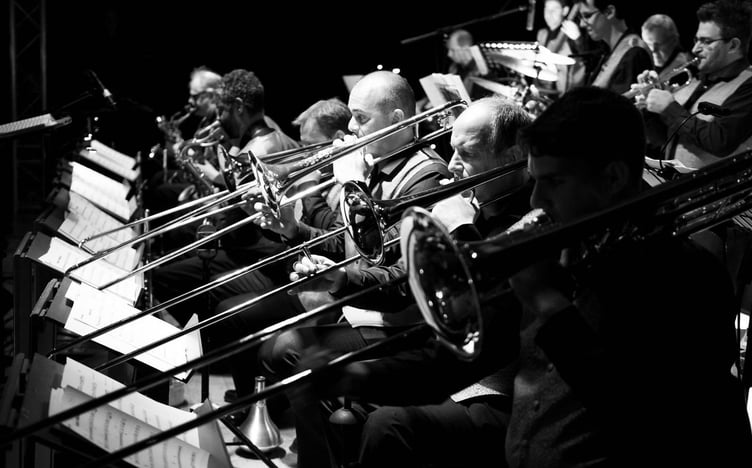 The Dave Hankin Big Band. Photo: Jay Stone Photography