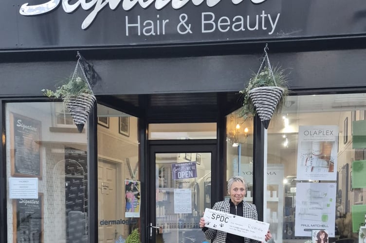 Chrissy has raised more than £1,000 for SPDC
