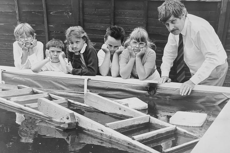 June 1989 and pupils at Teignmouth's Inverteign Junior School were not happy after their swimming pool was the subject of an attack of vandalism