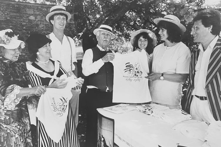 A Renoir-style French Fete at Sands School in Ashburton from June 1989