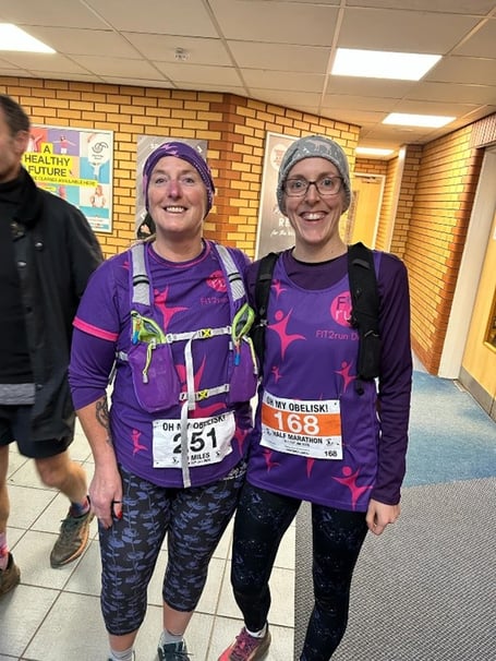 Tracey Anders and Becky Abbott of F2R