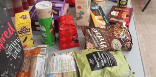 Unwanted festive food proves a HIT with food bank 