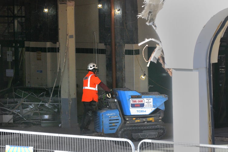 Revamp work continues on Newton Abbot's Indoor Market