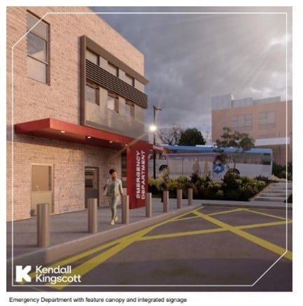 Planned upgrade to Torbay Hospital emergency department. Photo Torbay and South Devon Healthcare Trust