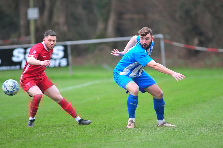 South Devon Football League Premier Division. Kingsteignton Athletic versus Newton Abbot 66 . A 4-1 home win for the Rams