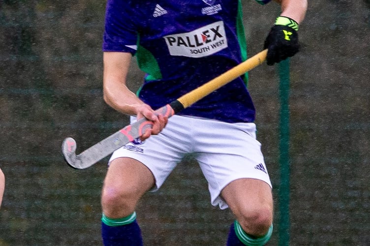 Scorer of seven goals for Ashmoor HC, Charles Walker