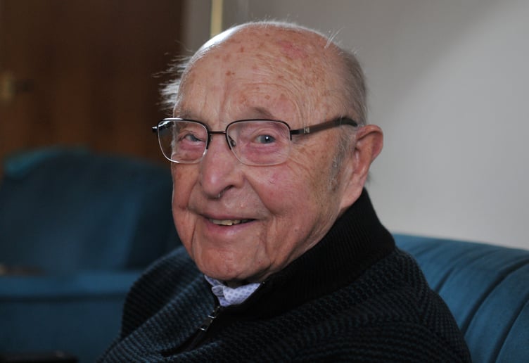 Teignmouth centenarian Don Tracey