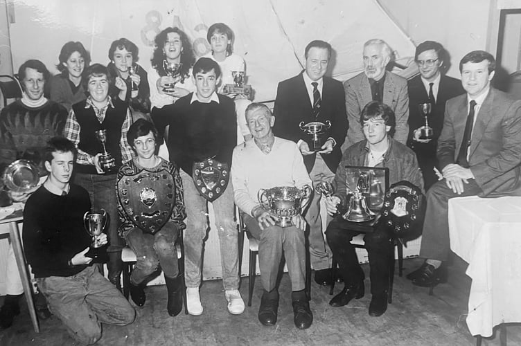 Shaldon Sailing Club awards presentation night from November 1985