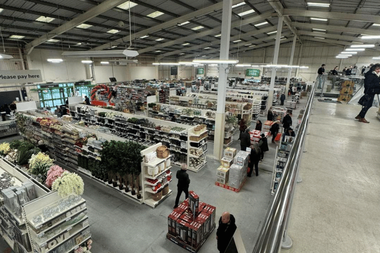 The Range's new Newton Abbot store opened on Friday, January 24.