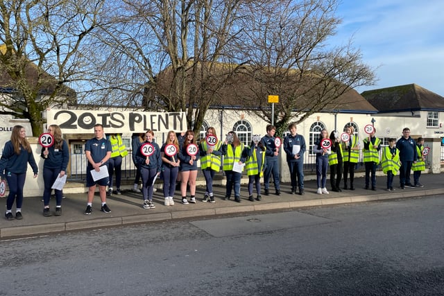 Students demand improved road safety 