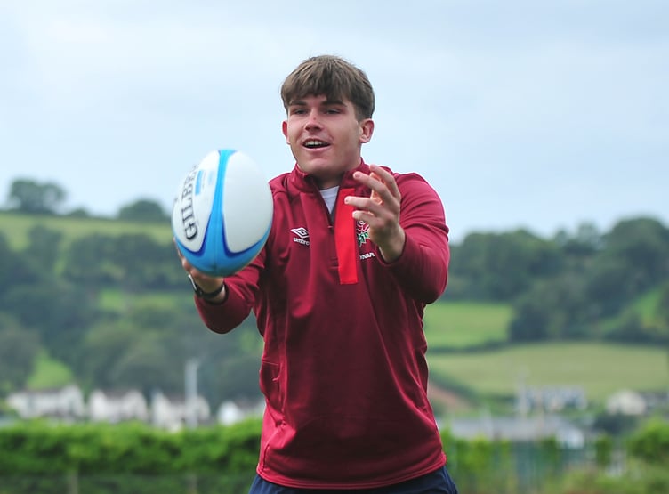 Ben Coen, of England's Under-20 Rugby team