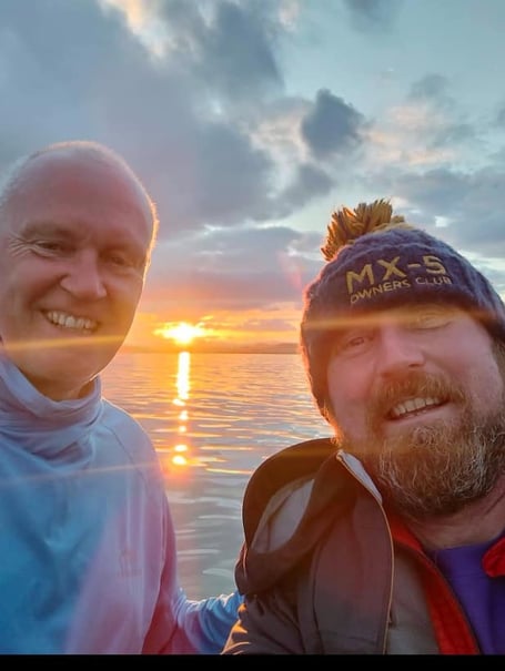 Oar Mighty Mates Andy Purvis and Tim Cox are close to competing the World's Toughest row across the Atlantic Ocean.