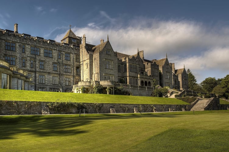 Bovey Castle hotel. 