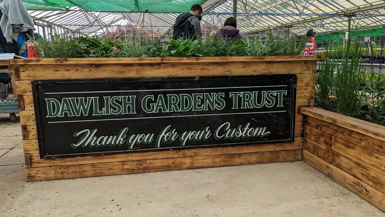 Dawlish Gardens Trust closed following incident. Photo DGT