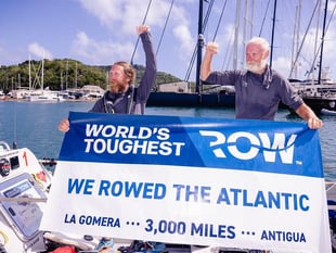 Rowers complete epic Atlantic crossing