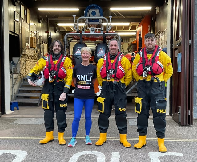 Teignmouth RNLI’s Anne preps for second marathon 