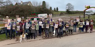 Landfill opponents walk the talk