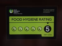 Food hygiene ratings handed to eight Teignbridge establishments