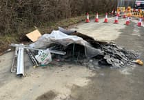 Anger at fly-tipping near town