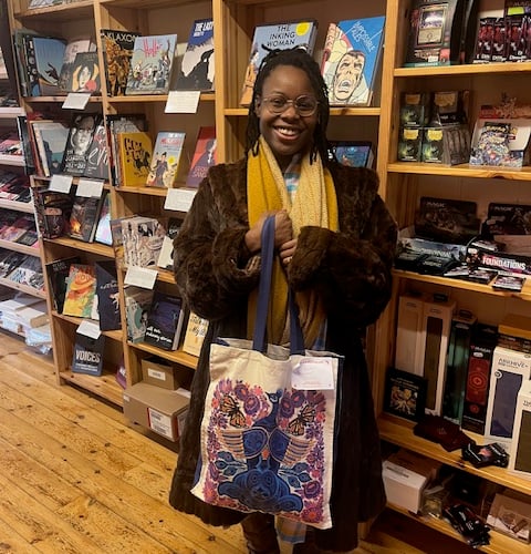 Ash was one of the winners of Ashburton's festive loyalty card hamper promotions