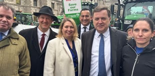 Farmers continue tax protest 