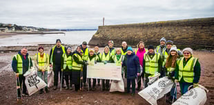 Cash boost for beach cleaners