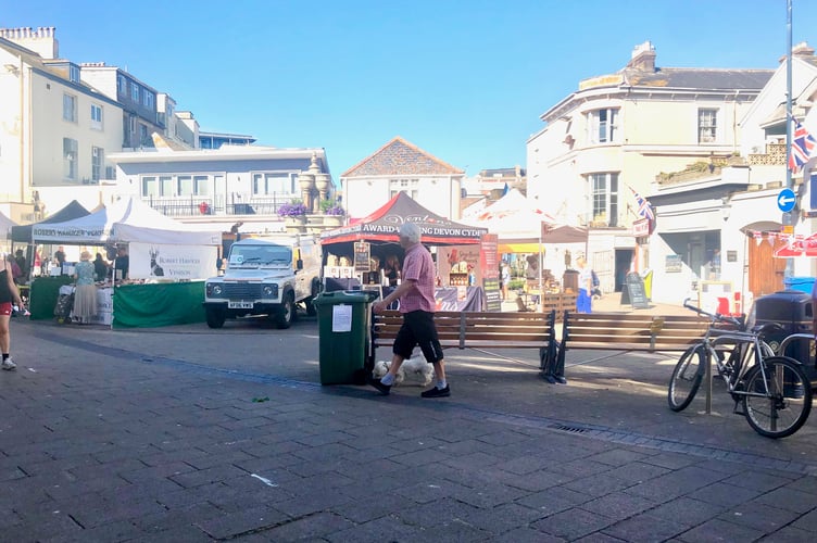 Teignmouth Triangle market